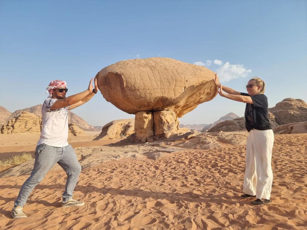 White Desert Camp Wadi Rum Exterior foto