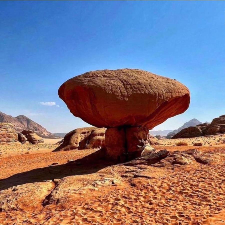 White Desert Camp Wadi Rum Exterior foto