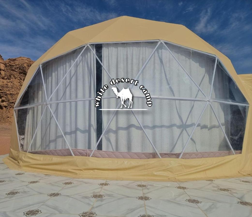 White Desert Camp Wadi Rum Exterior foto