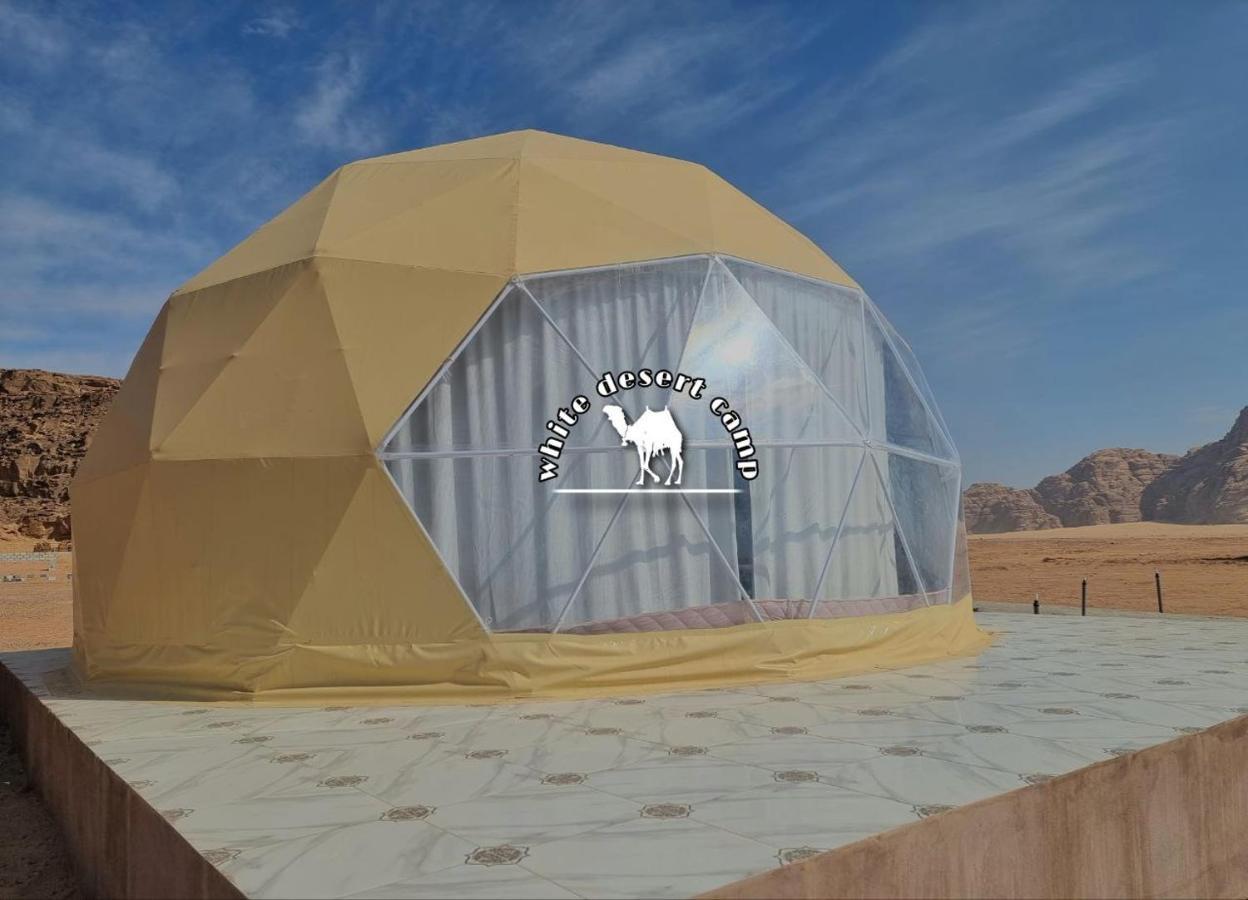 White Desert Camp Wadi Rum Exterior foto
