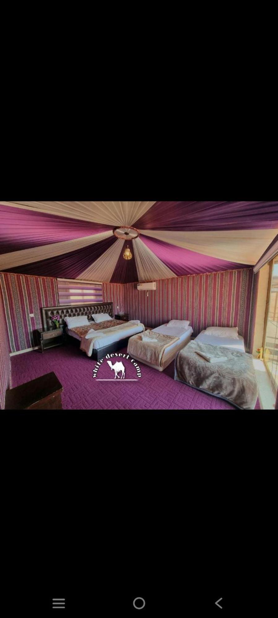 White Desert Camp Wadi Rum Exterior foto