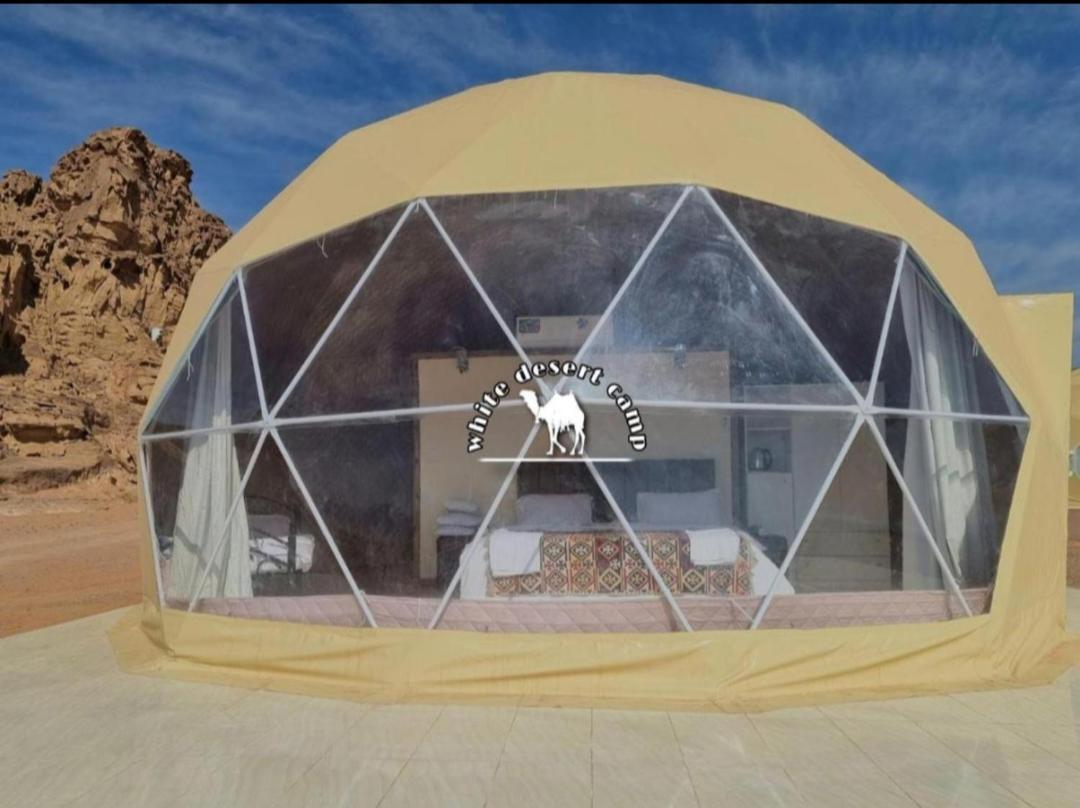White Desert Camp Wadi Rum Exterior foto